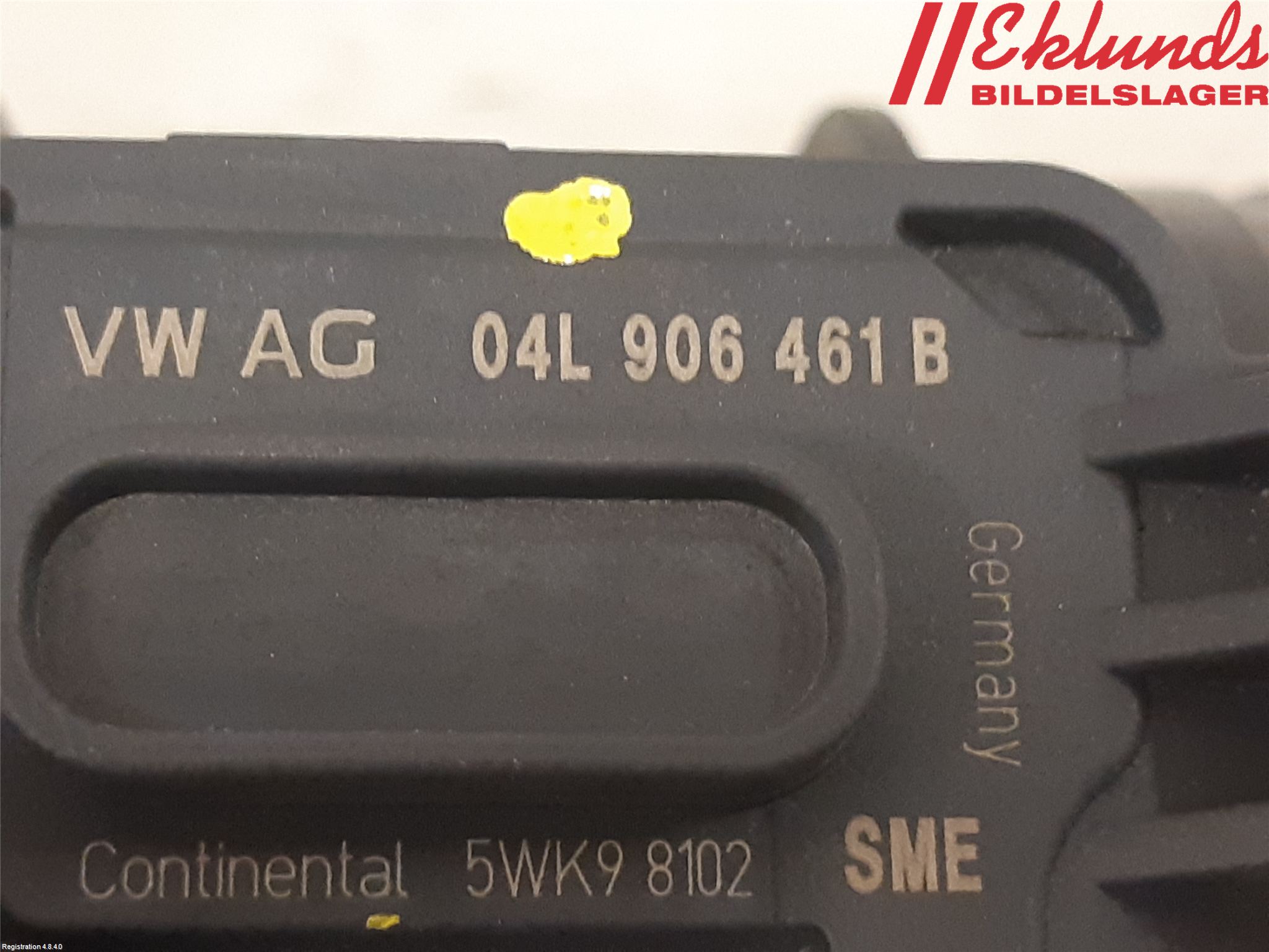 Volkswagen VW GOLF / E-GOLF VII 13-20 Injluftmassamätare