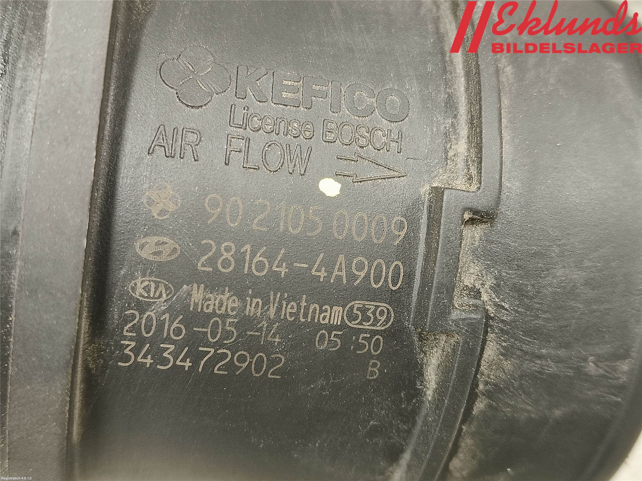 Hyundai H-1/STAREX 08-21 Injluftmängdmätare