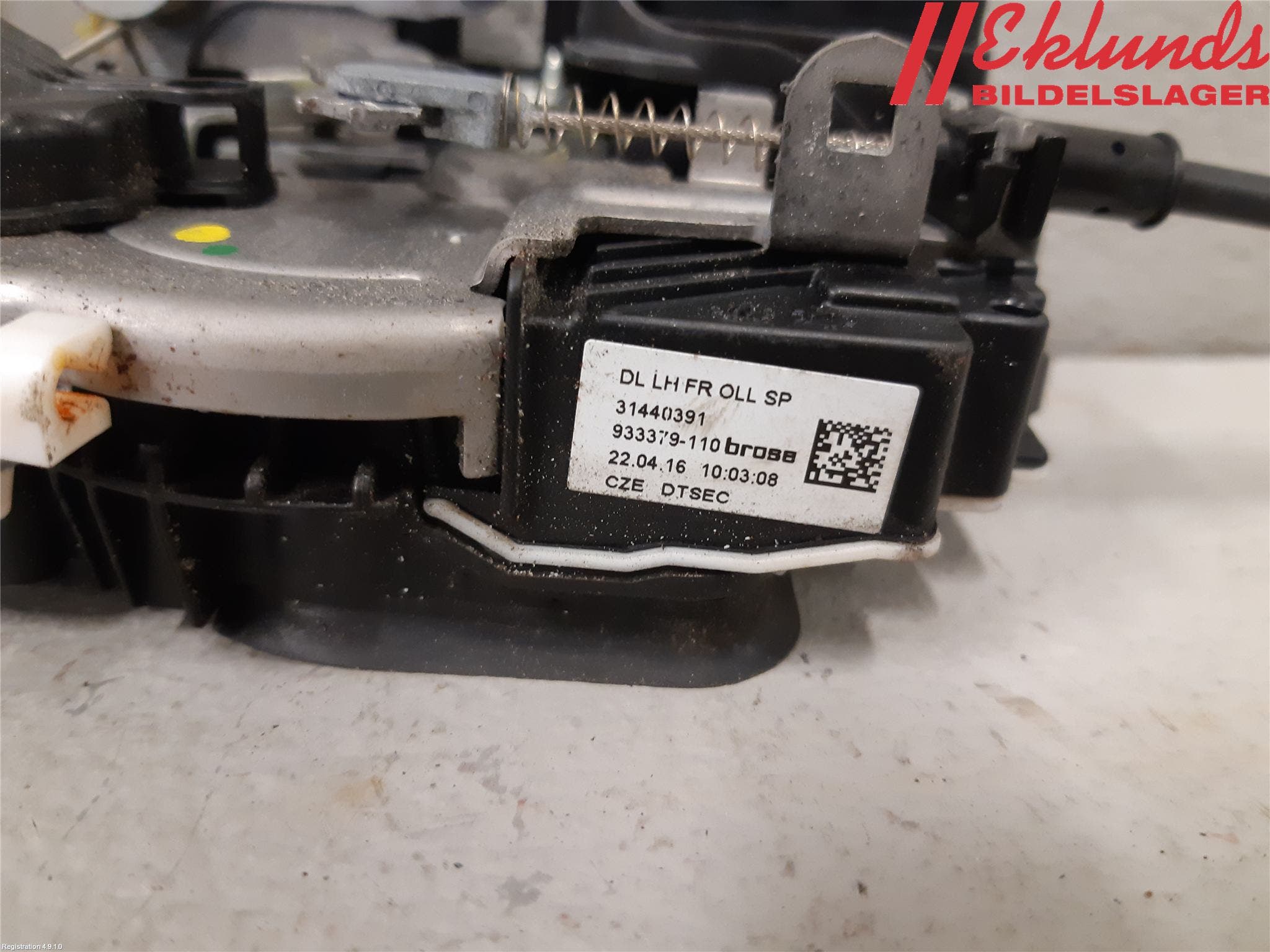 Volvo V40 12-19 Låskista-Dörrlås