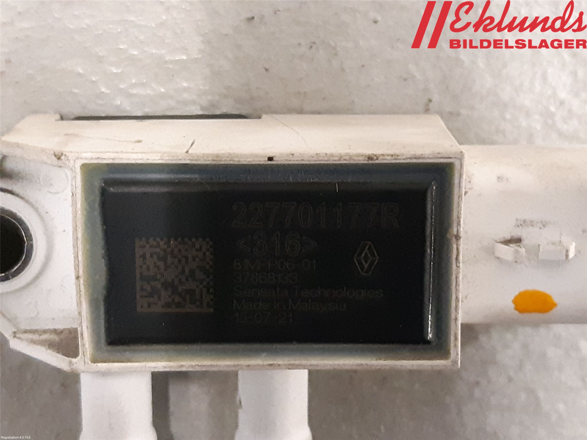 Mercedes-Benz MB B-KLASS (W246/W242) 12-19 Givare Temp-Tryck Avgas