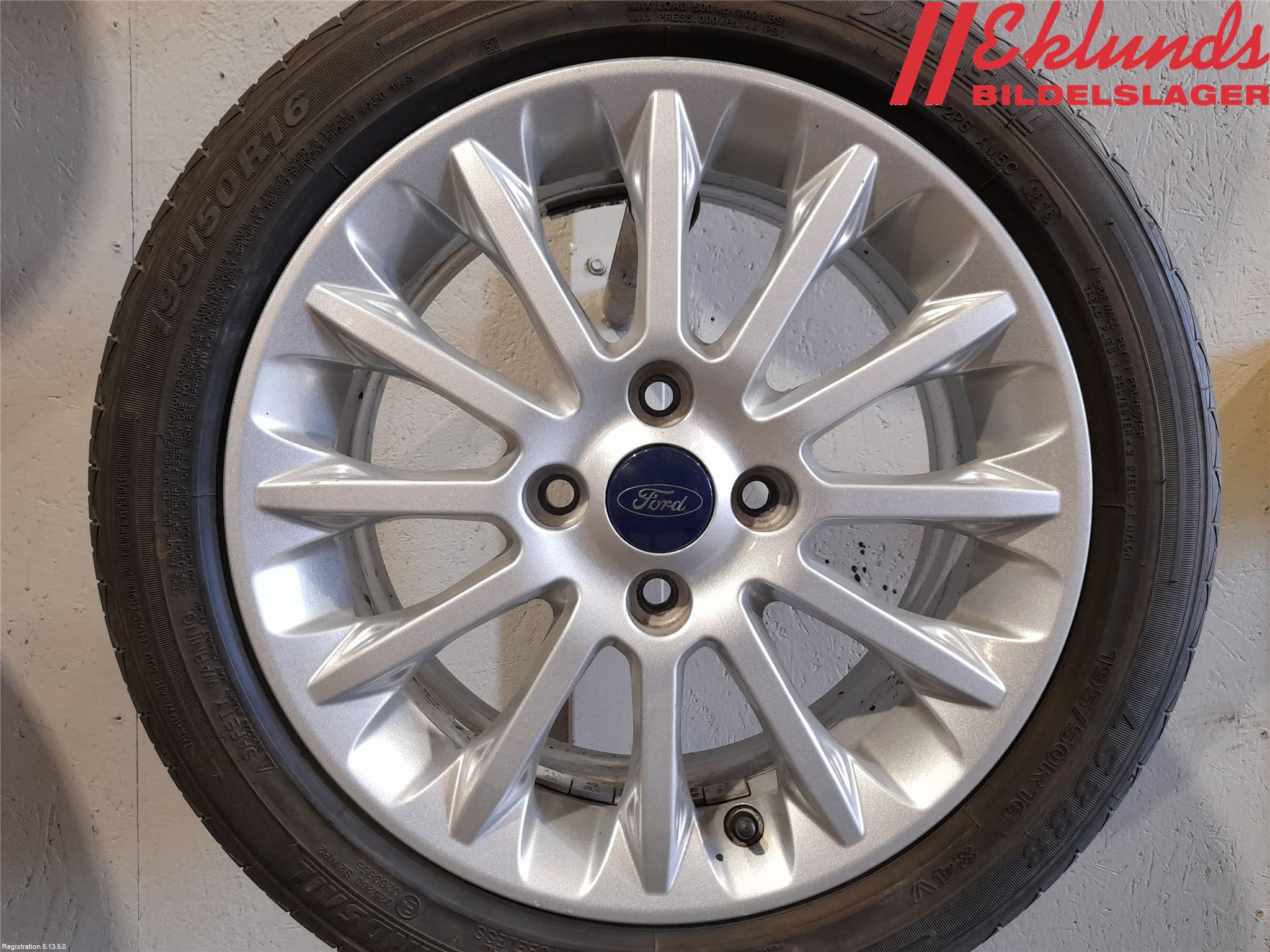Ford FIESTA 09-12 Sommardäck Alumfälg 4St