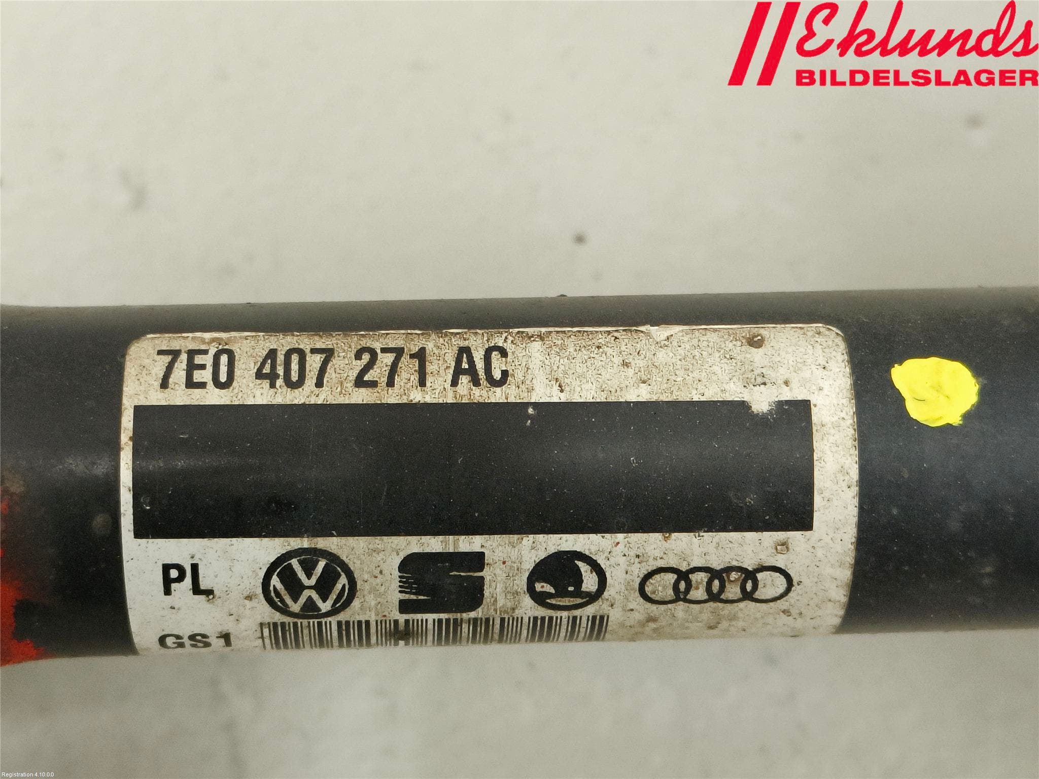 Volkswagen VW TRANSP/CARAVELLE (T6) 16-22 Drivaxel Fram Vänster