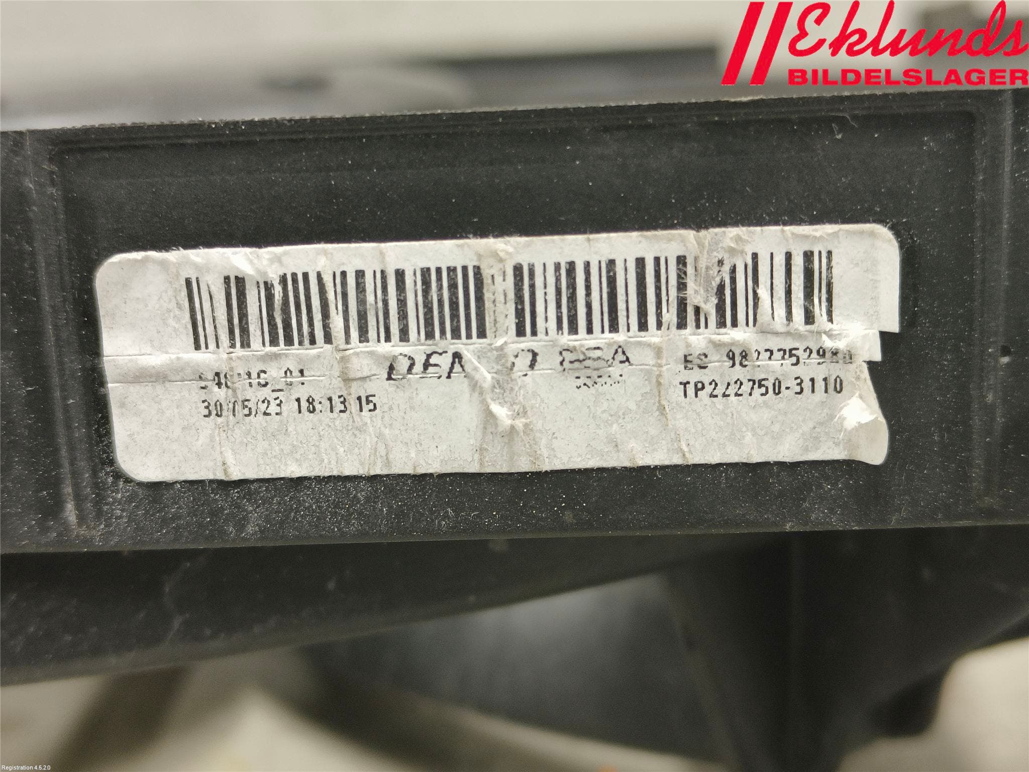 Peugeot 2008/E-2008 20- Kylfläkt El