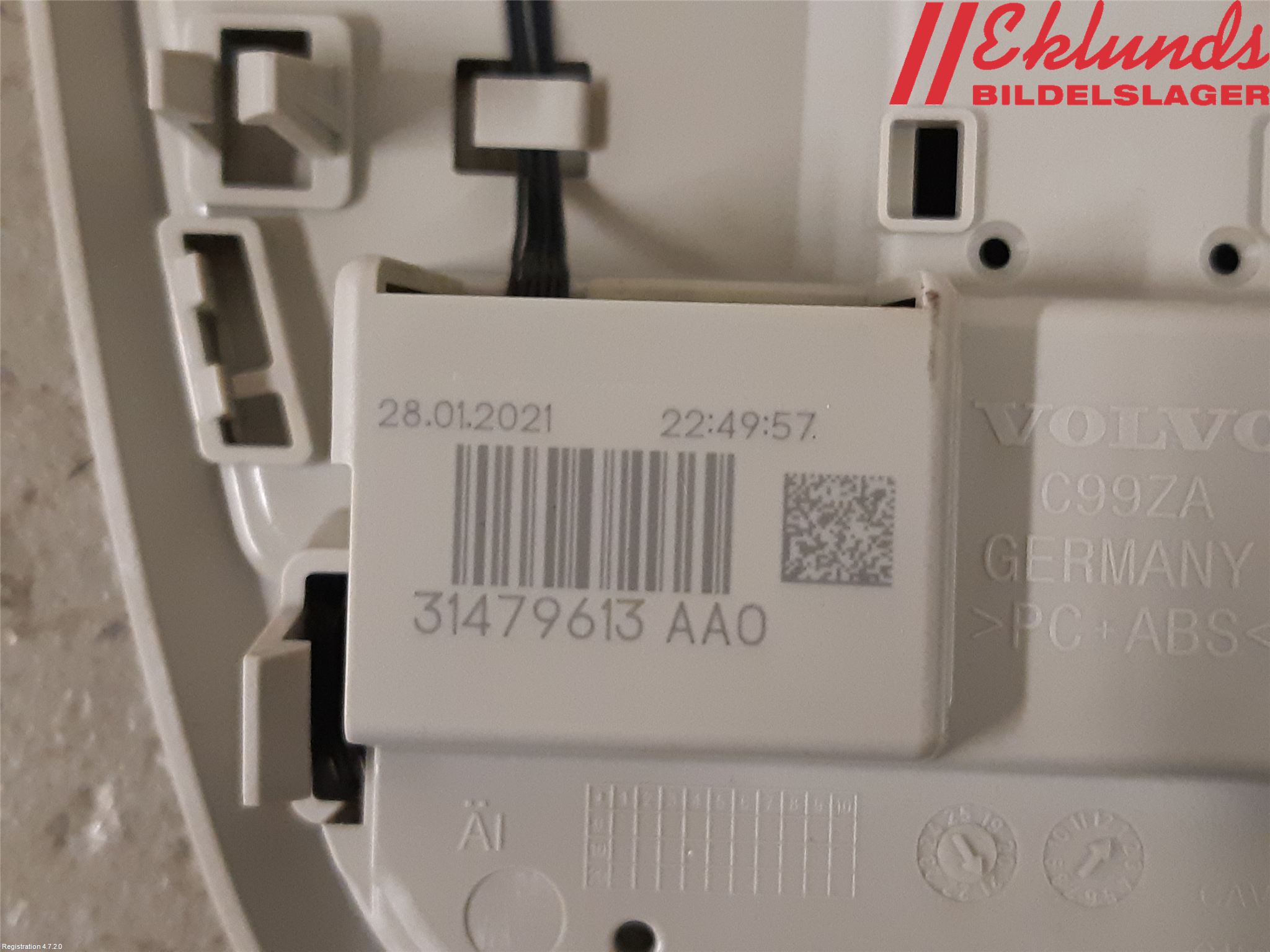 Volvo V90 17->> Innerbelysning