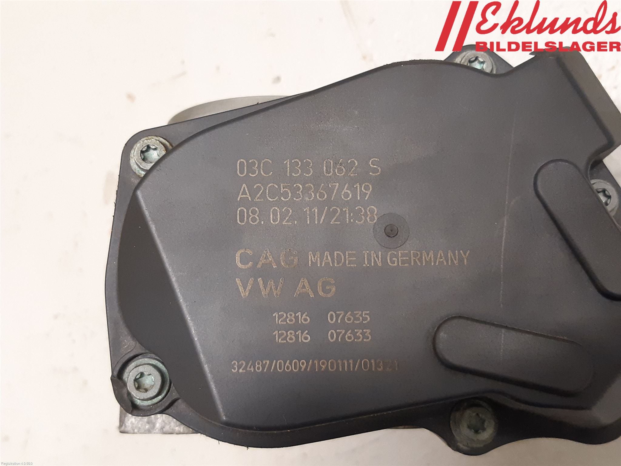 Audi A1/S1 11-18 Injspjällhus