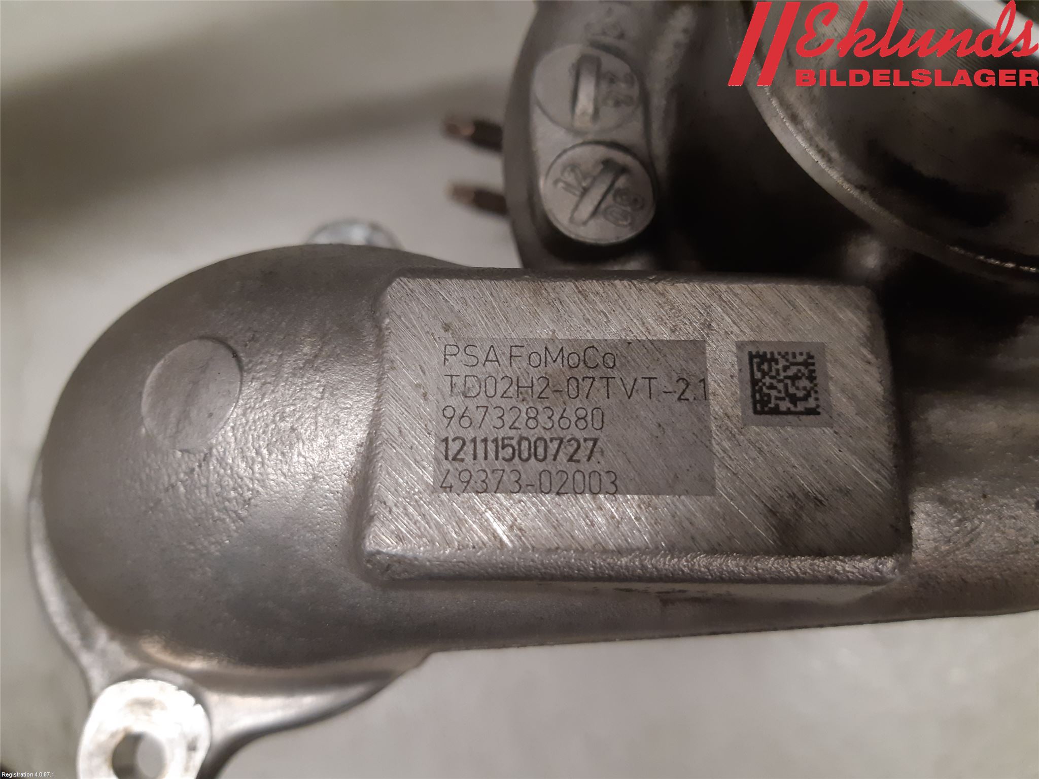 Peugeot 208 12-15 Turboaggregat