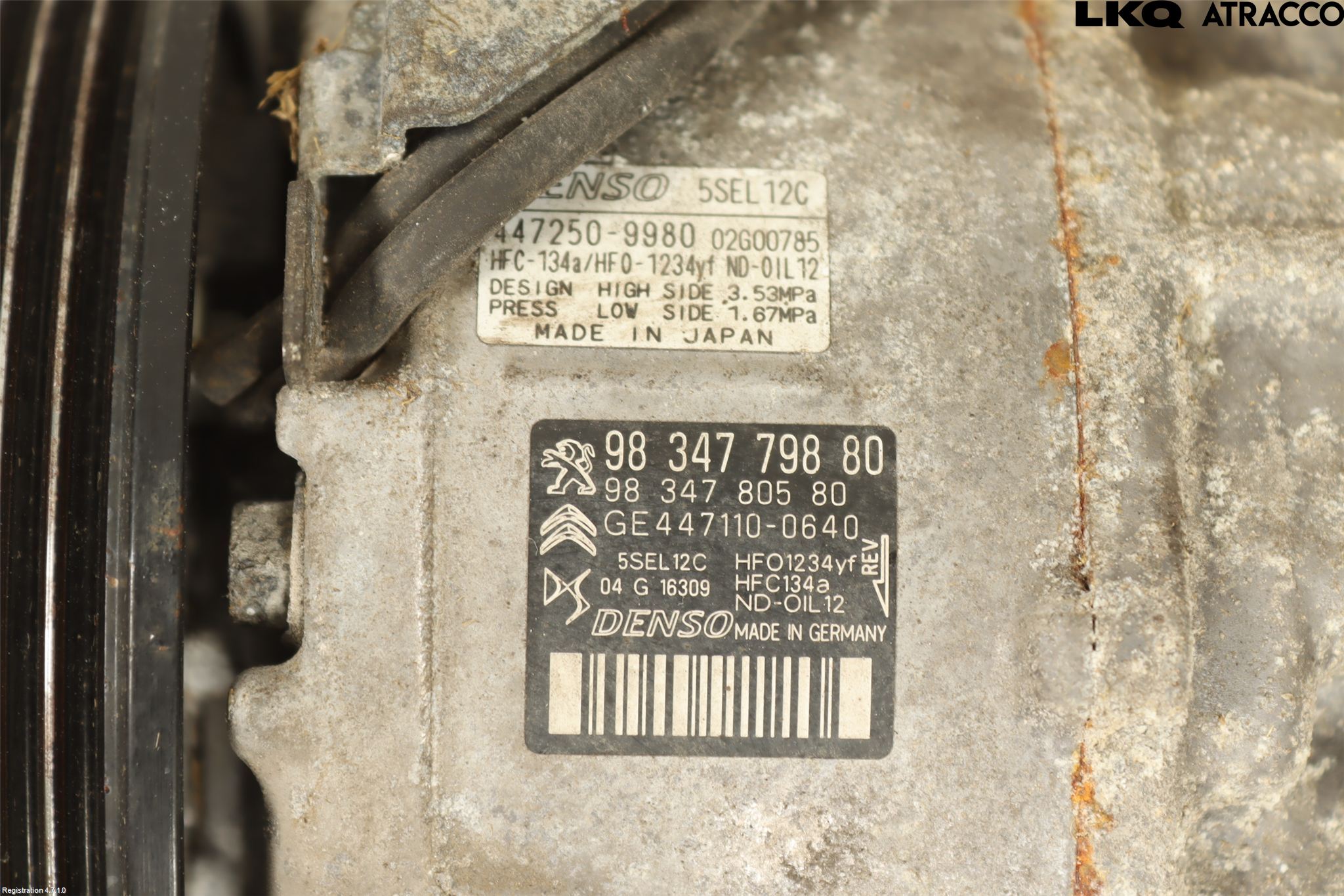 Peugeot 2008/E-2008 20- Ac Kompressor