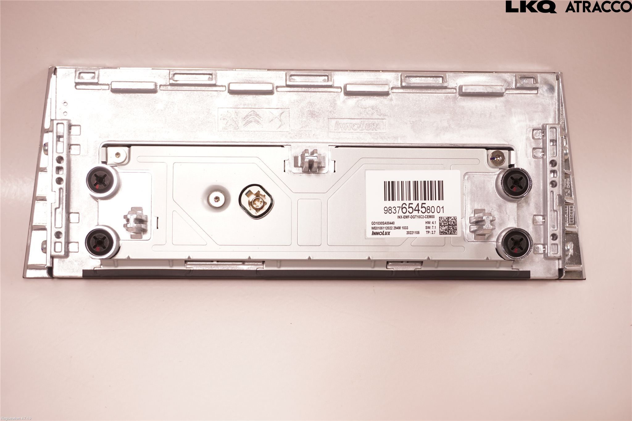 Peugeot 308/E-308 21- Multifunktionsdisplay