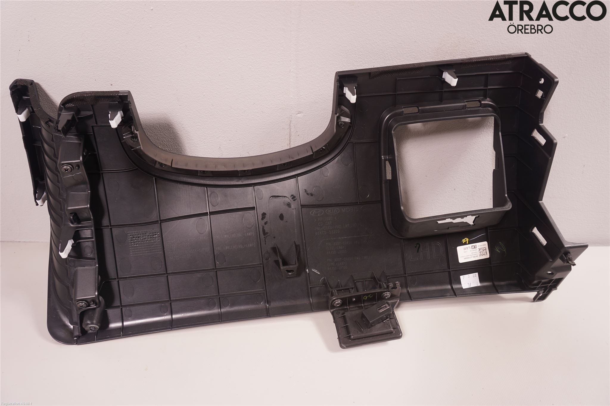 Kia CEED/CEED SW 19- Instrumentbräda Sparkskydd