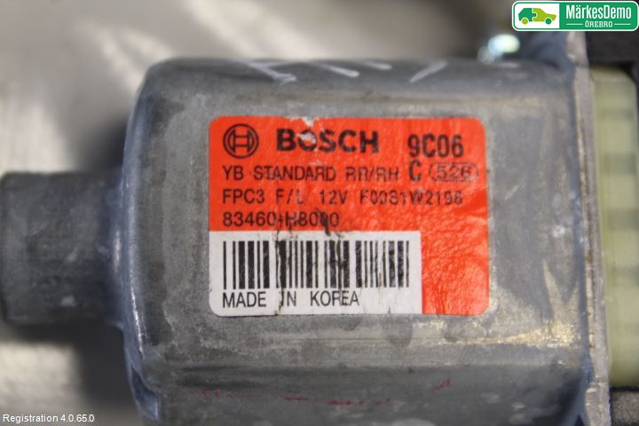 Kia STONIC 18->> Fönsterhiss El Kompl