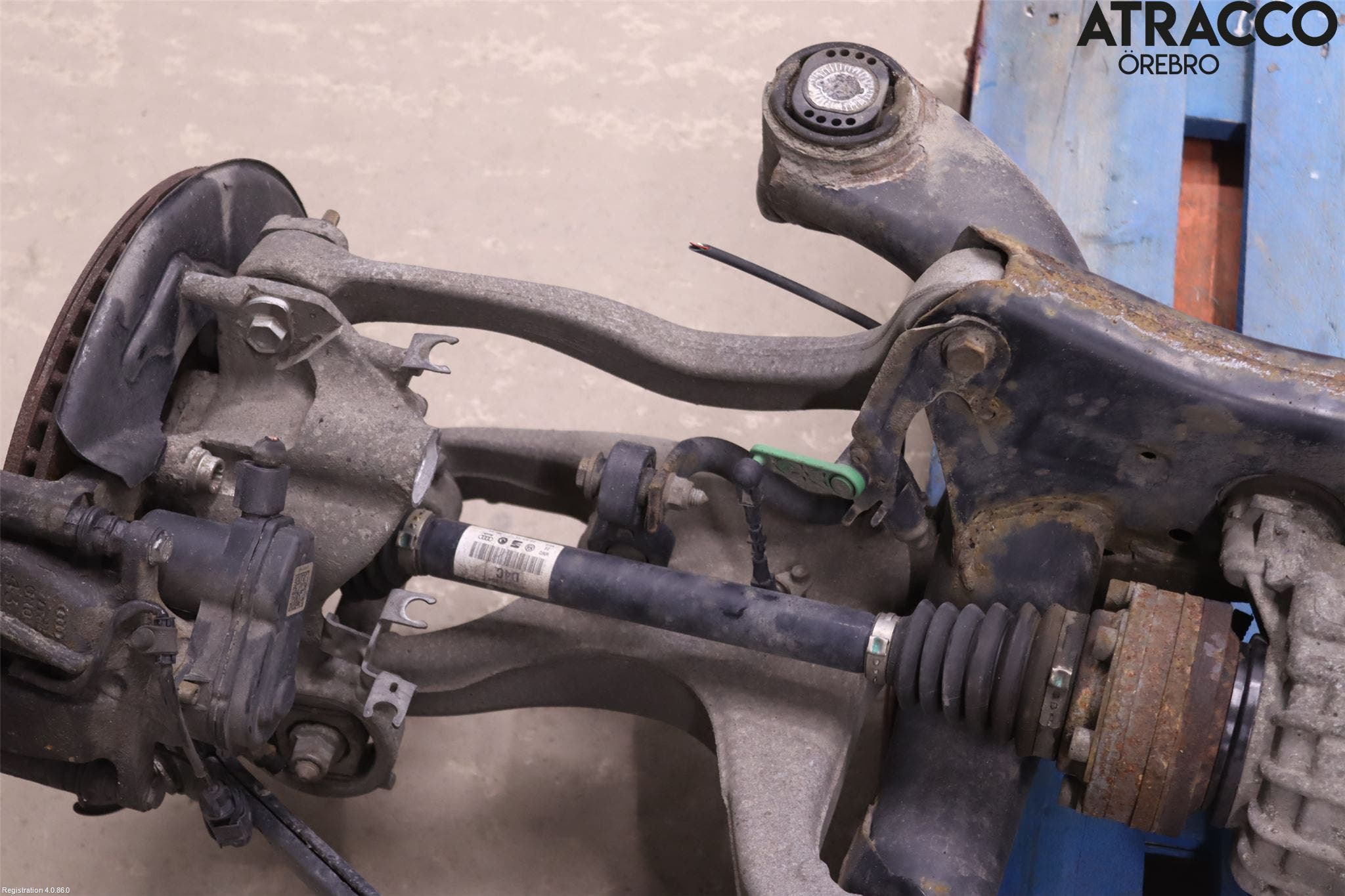 Audi A8/S8 4H 10-17 Bakväxel-Diff