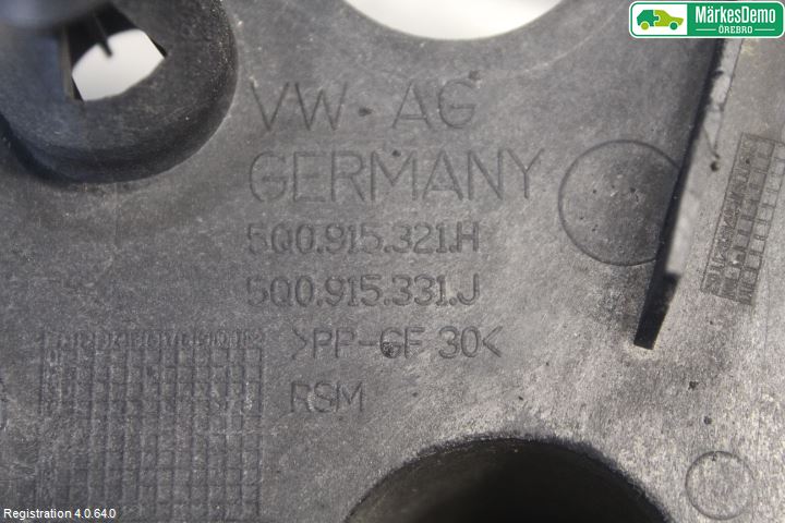 Volkswagen VW GOLF / E-GOLF VII 13-20 Batterilåda-Fäste-Hållare