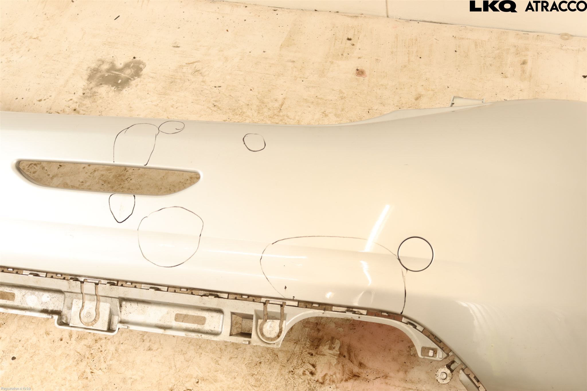 Peugeot 208 12-15 Stötfångarbeklädnad Bak