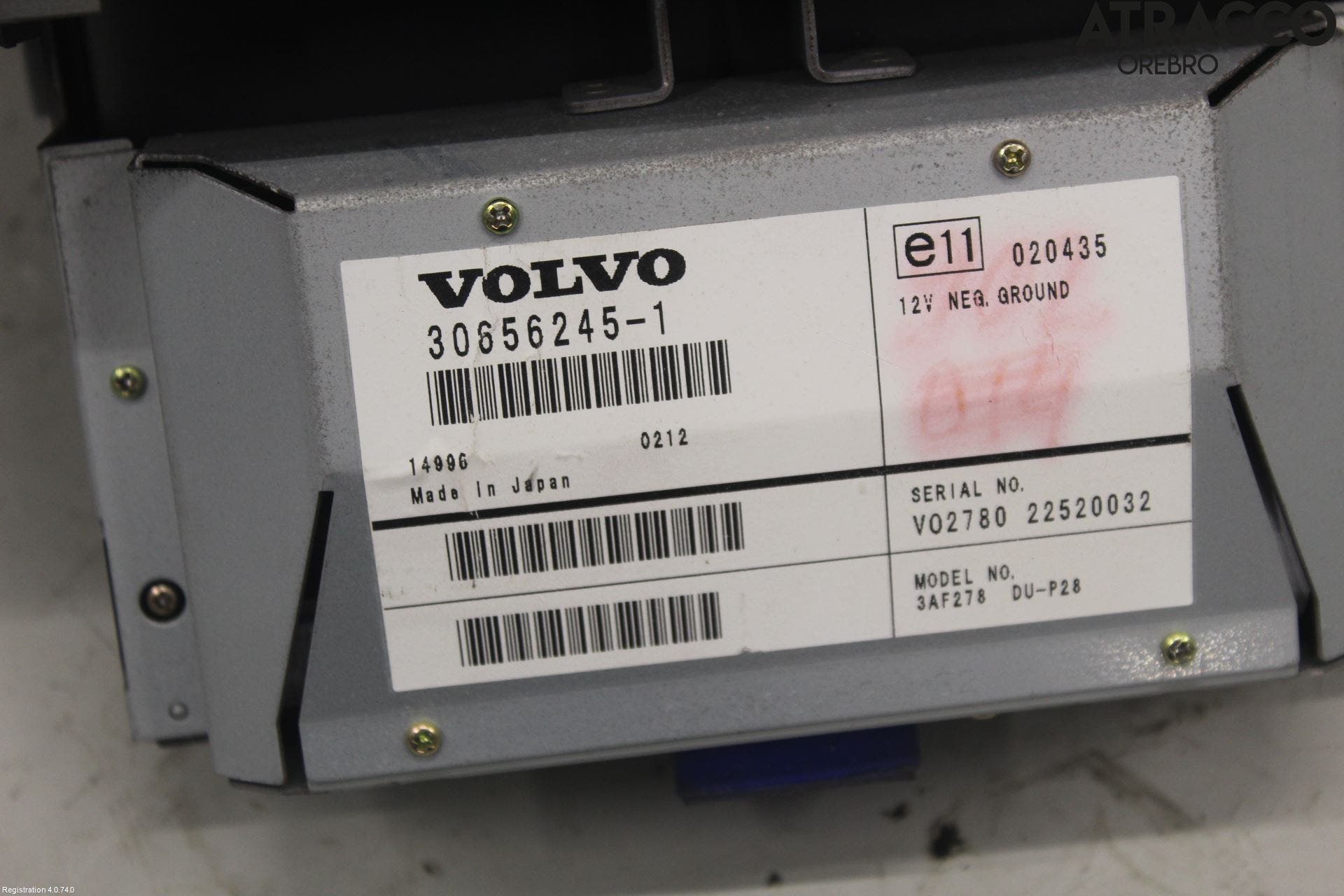 Volvo XC90 03-06 Gps Navigator