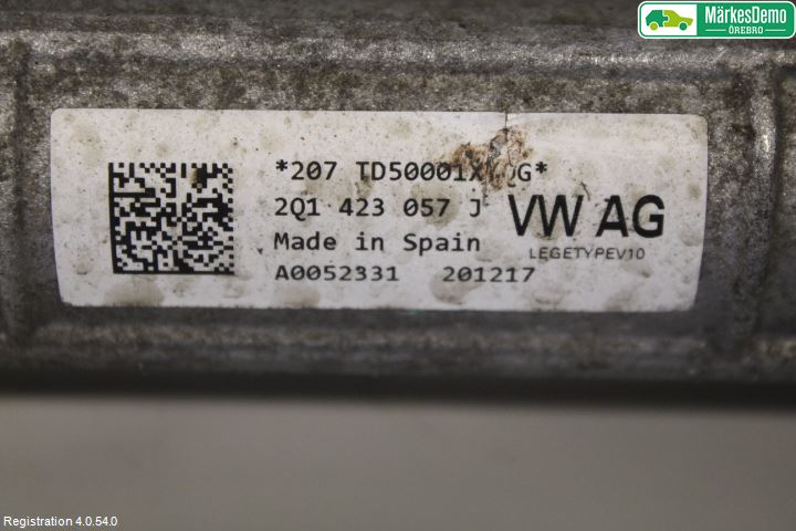 Volkswagen VW POLO VI 18->> Styrväxel-Snäcka