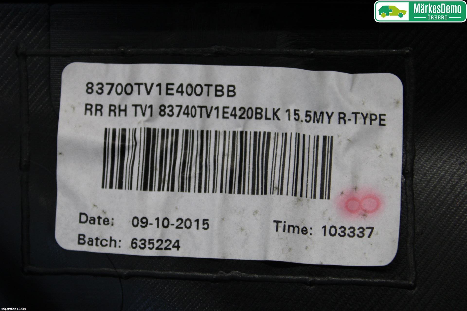 Honda CIVIC 12-16 Dörrklädsel Hö