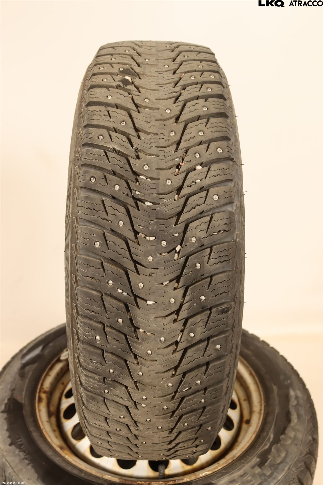 Volkswagen VW CADDY      04-10 Vinterdäck Plåtfälg 4St