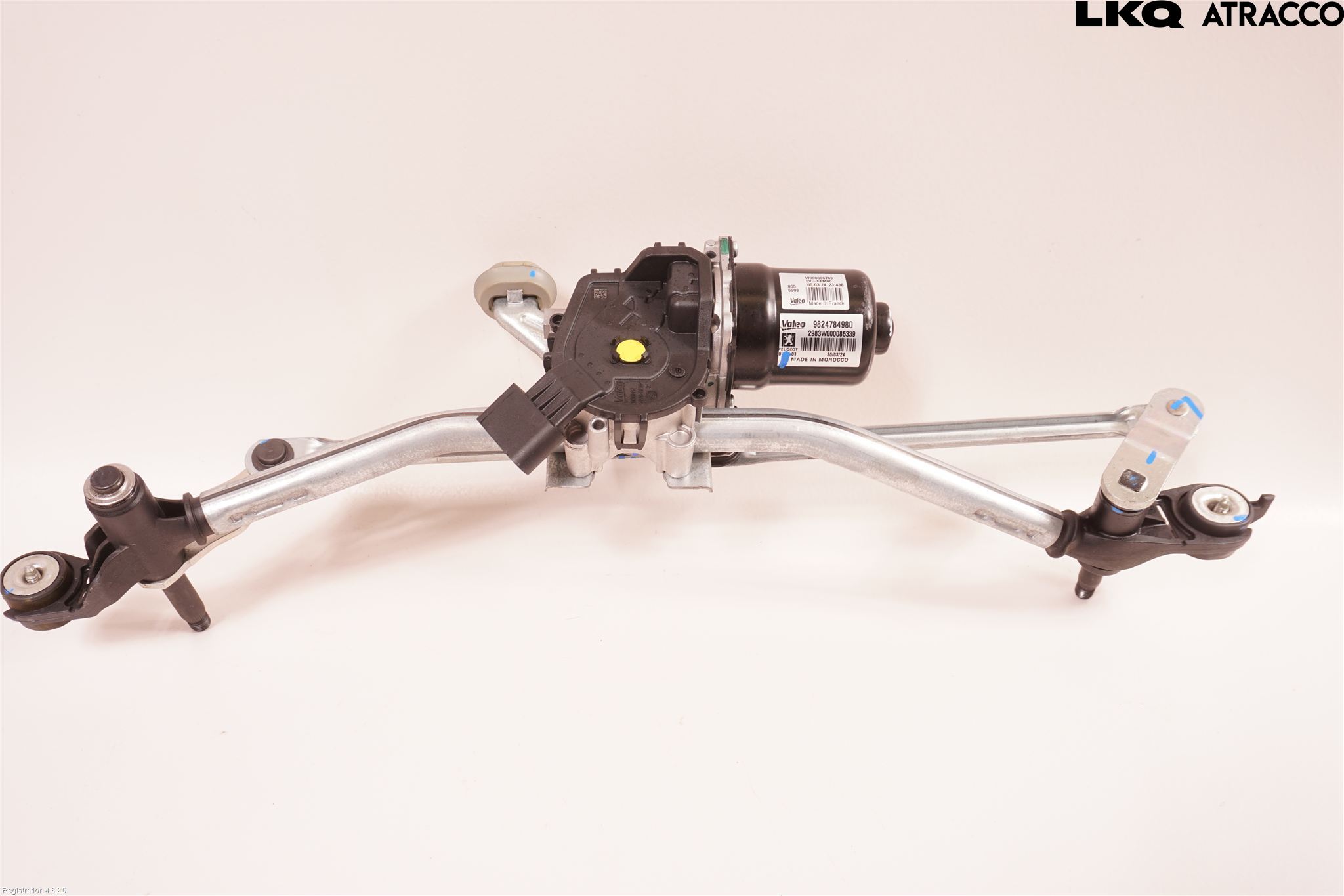 Peugeot 2008/E-2008 20- Torkarmotor Vindruta