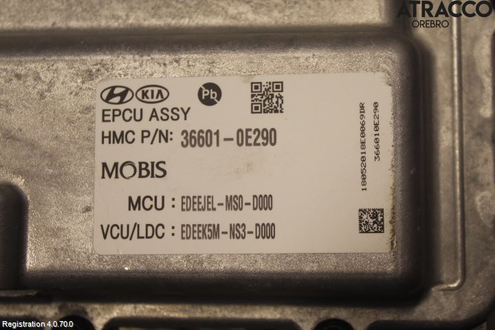 Kia NIRO (DE) 17-22 Batteriladdare Högspänning