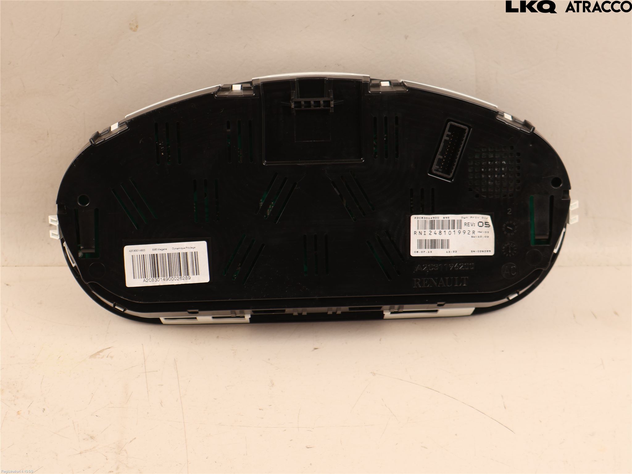 Renault MEGANE III 09-15 Instrument Komb