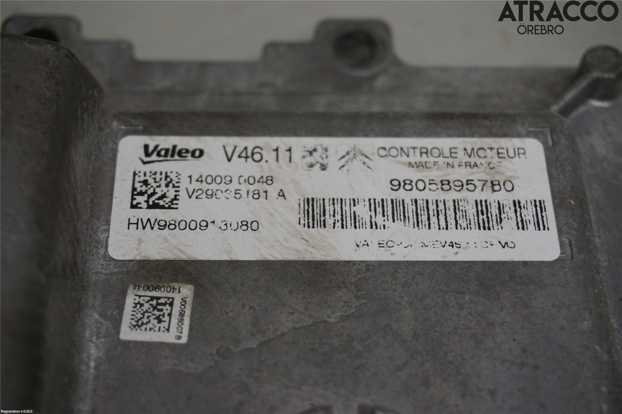 Citroen C3 10-17 Styrenhet Insprut Bensin