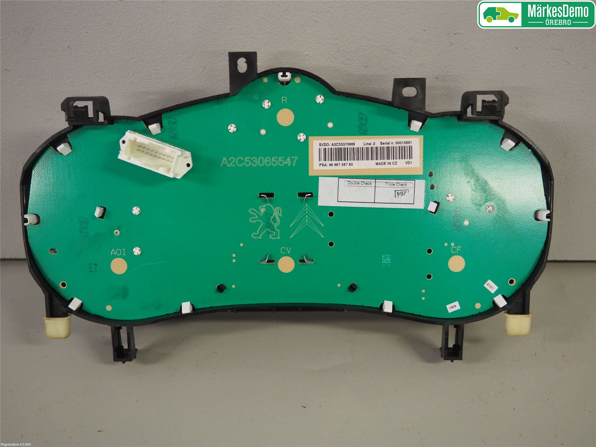 Peugeot 207 Instrument Komb