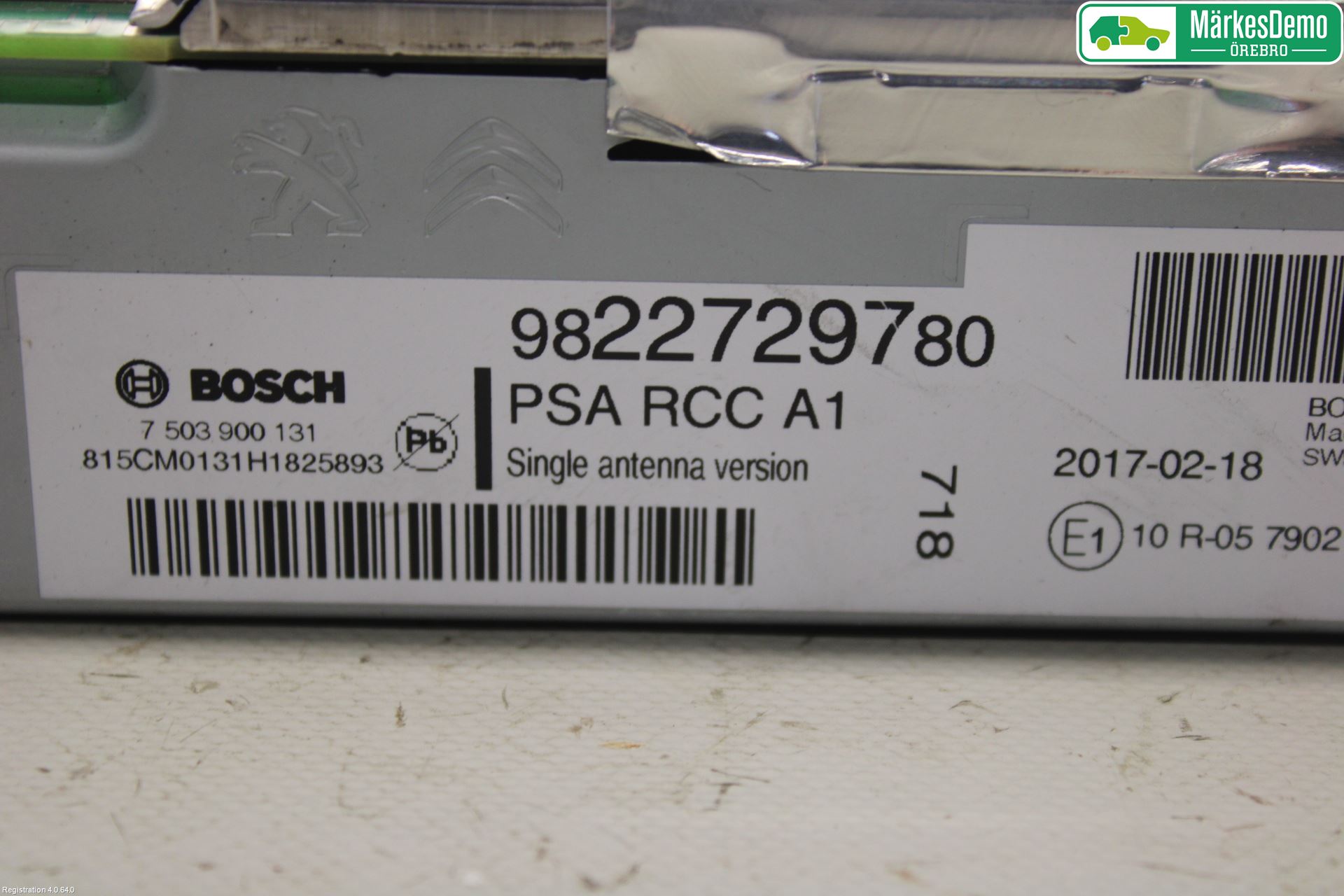 Peugeot PEUGOT 208 16-19 Radio