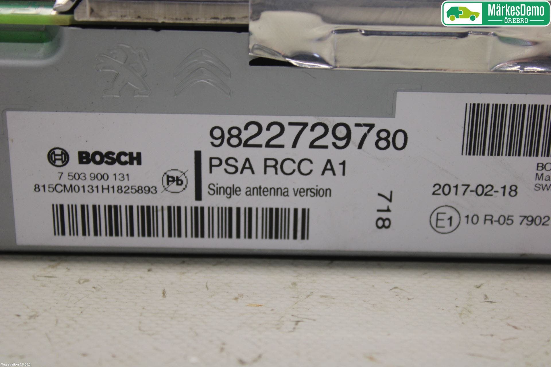 Peugeot PEUGOT 208 16-19 Radio