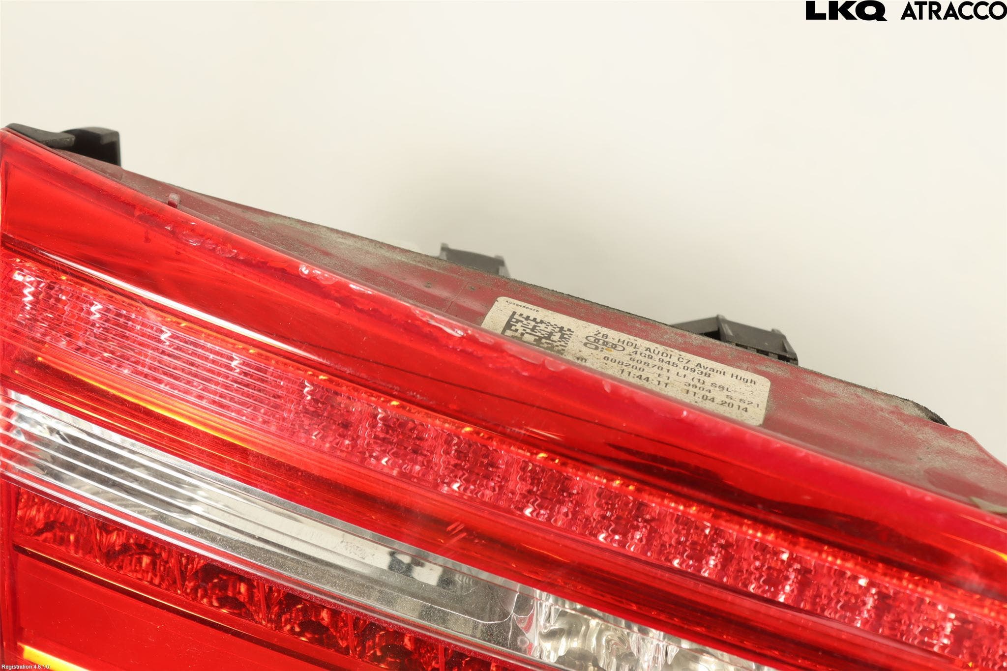 Audi A6/S6 4G 11-18 Bakljus Lucka Vä
