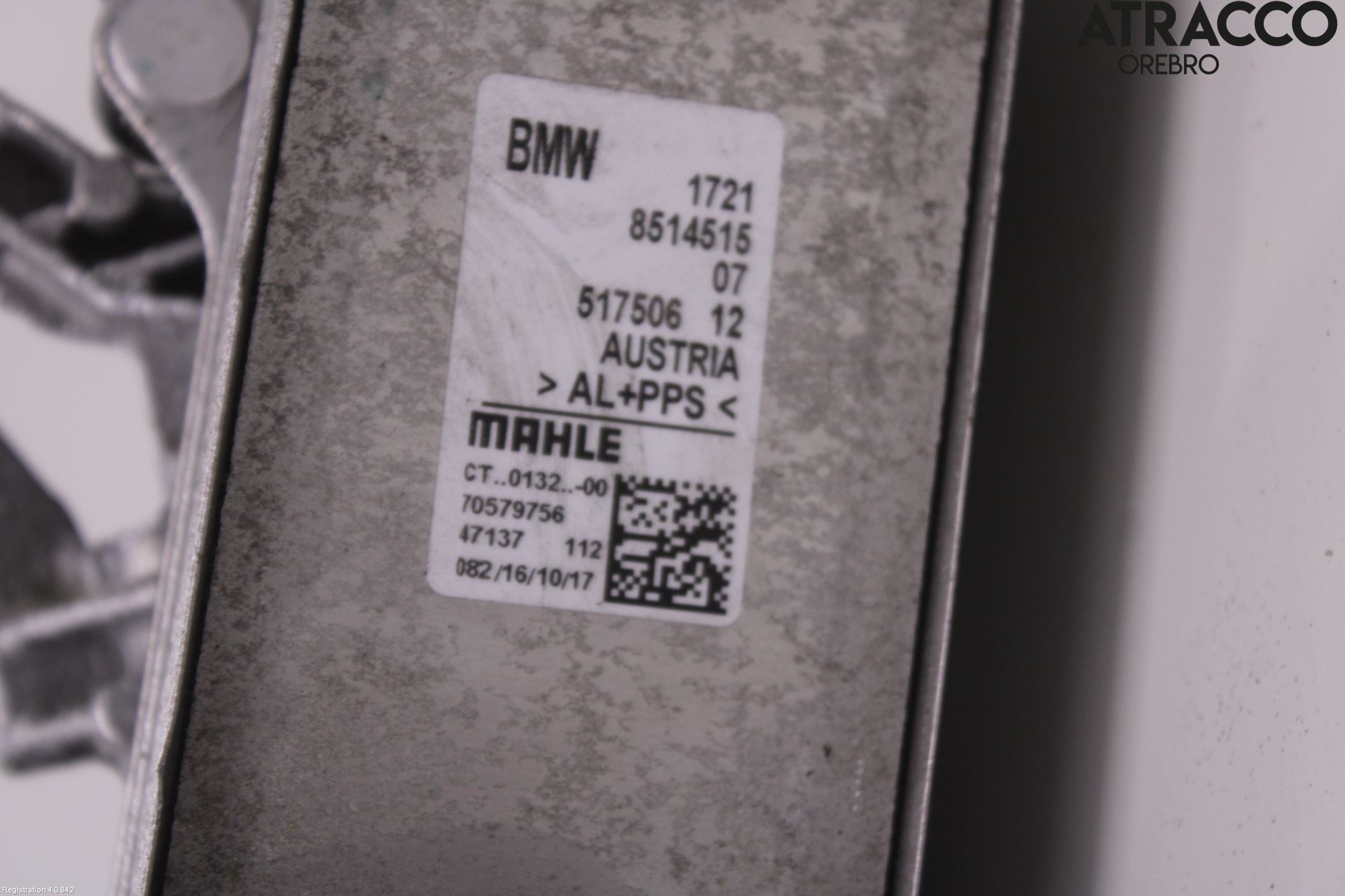 BMW 3 F30/F31/F80 12-19 Oljekylare Automat