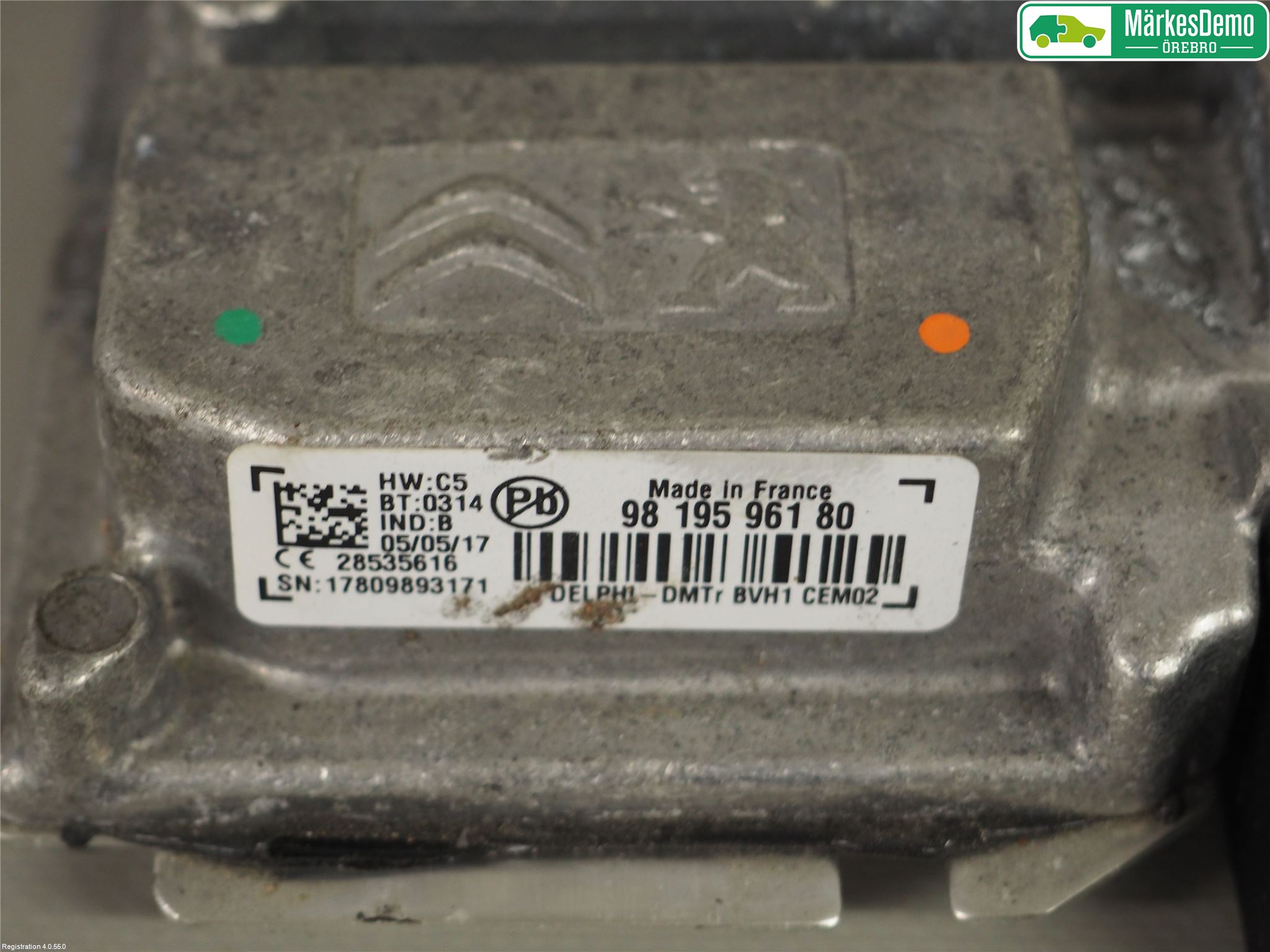 Citroen COTROEN C3 17-24 Styrenhet Övrigt