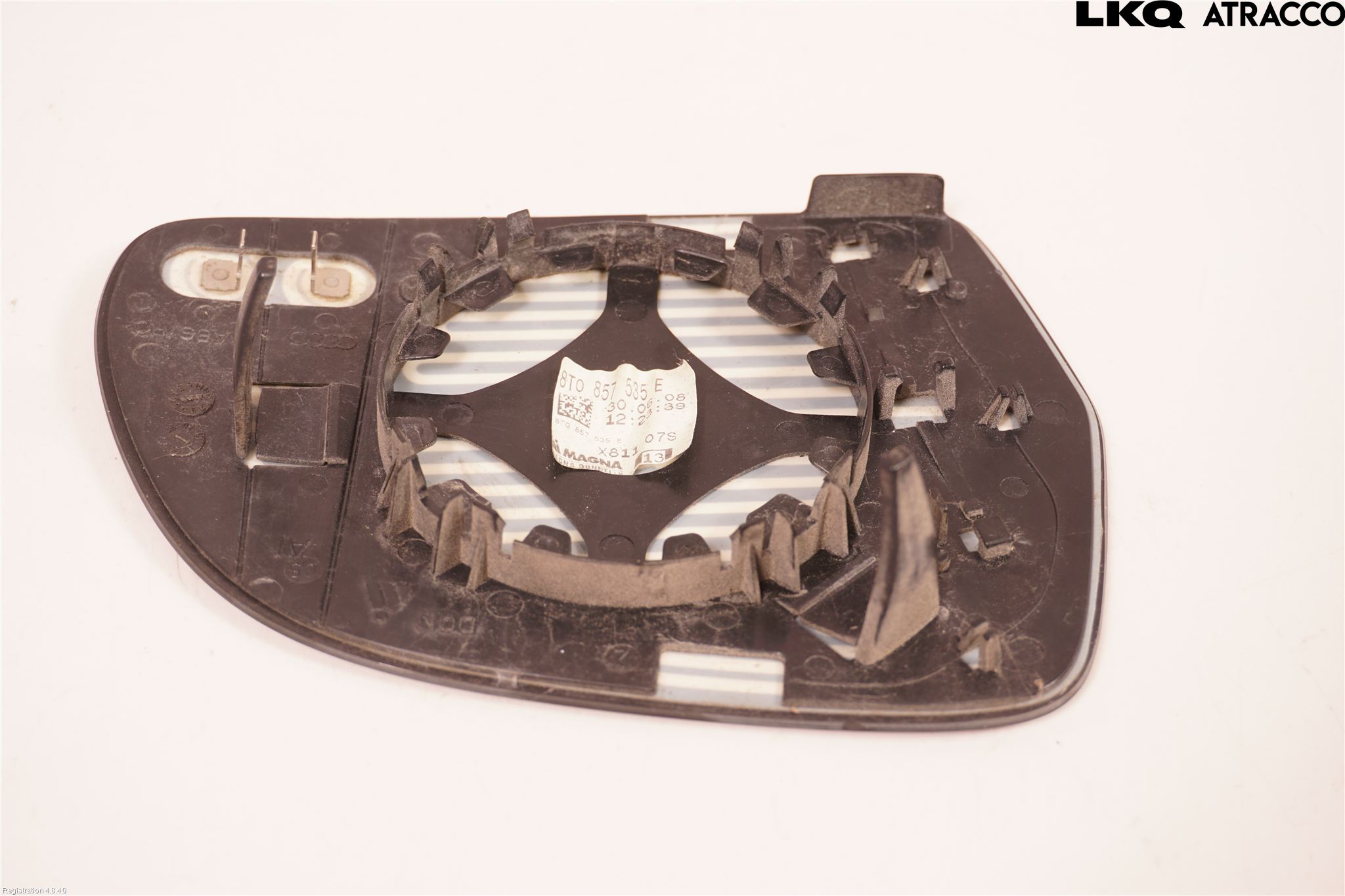 Audi A4/S4 08-11 Spegelglas Vä