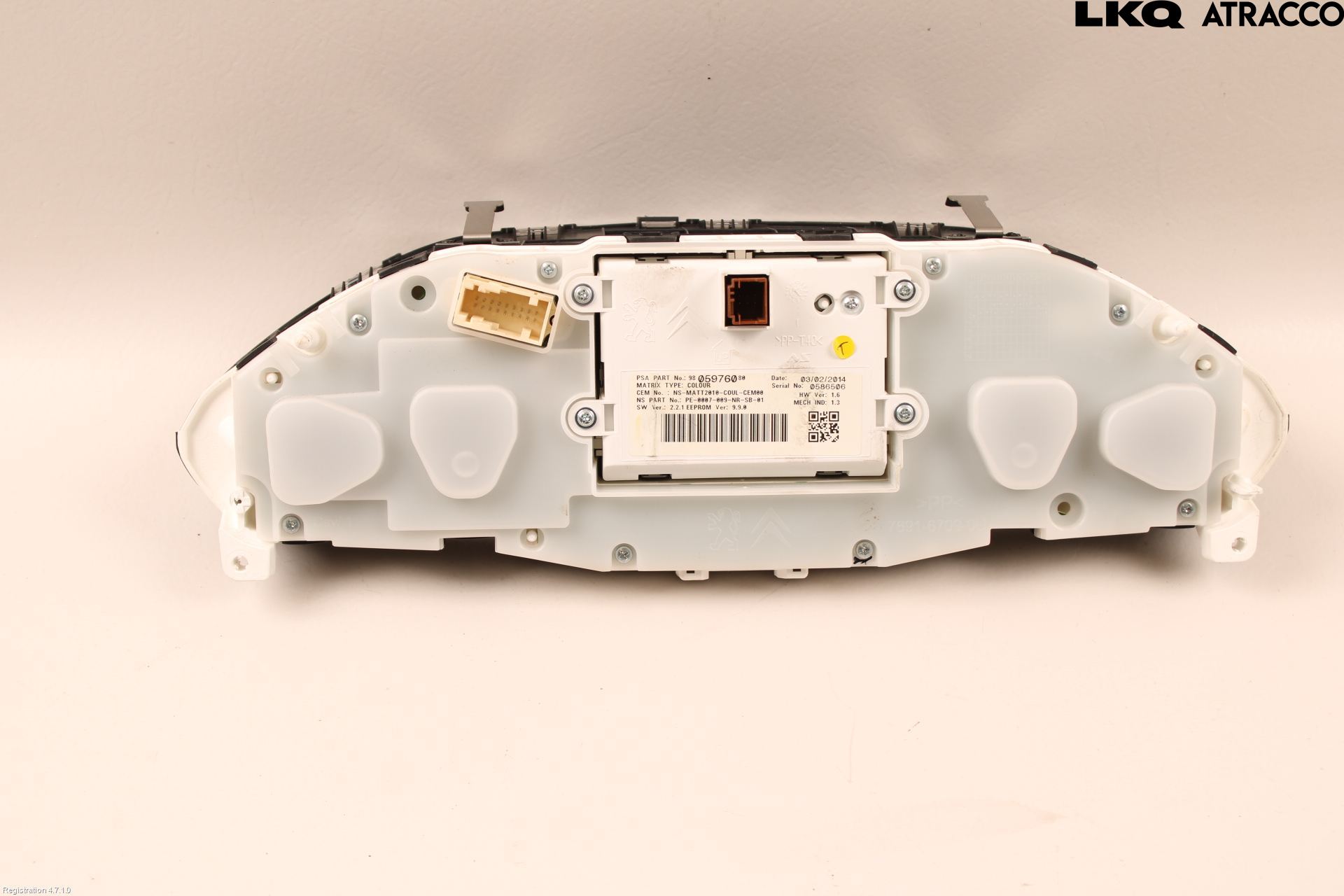 Peugeot 2008 13-20 Instrument Komb