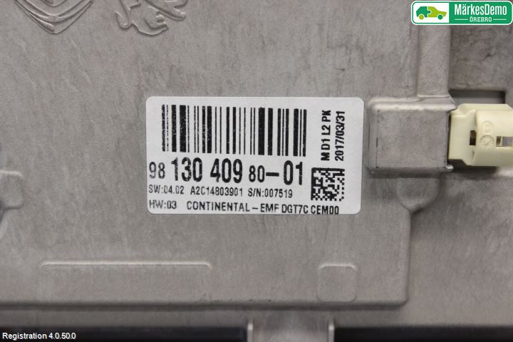 Citroen C4 GRAND PICASSO 14-18 Bildskärm