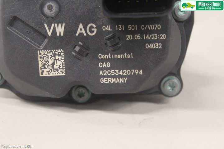 Volkswagen VW GOLF / E-GOLF VII 13-20 Egr Ventil