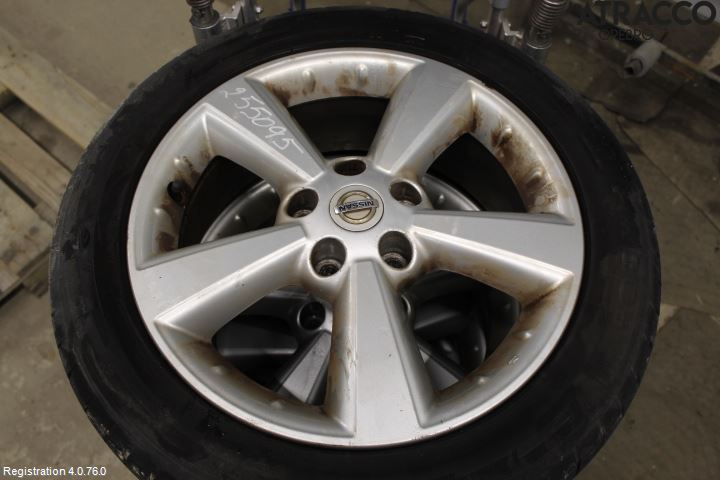 Nissan QASHQAI+2  08-10 Sommardäck Alumfälg 4St