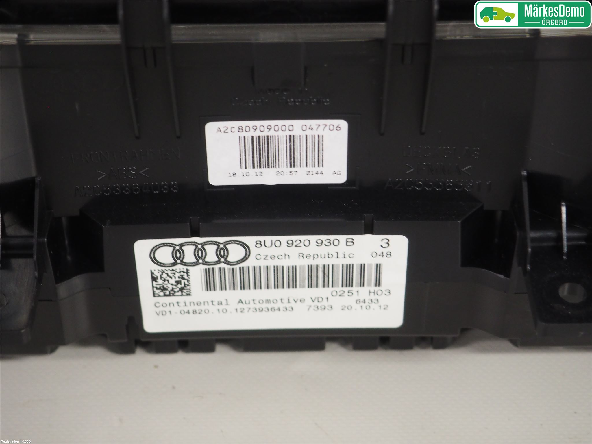 Audi Q3 8U 12-18 Instrument Komb