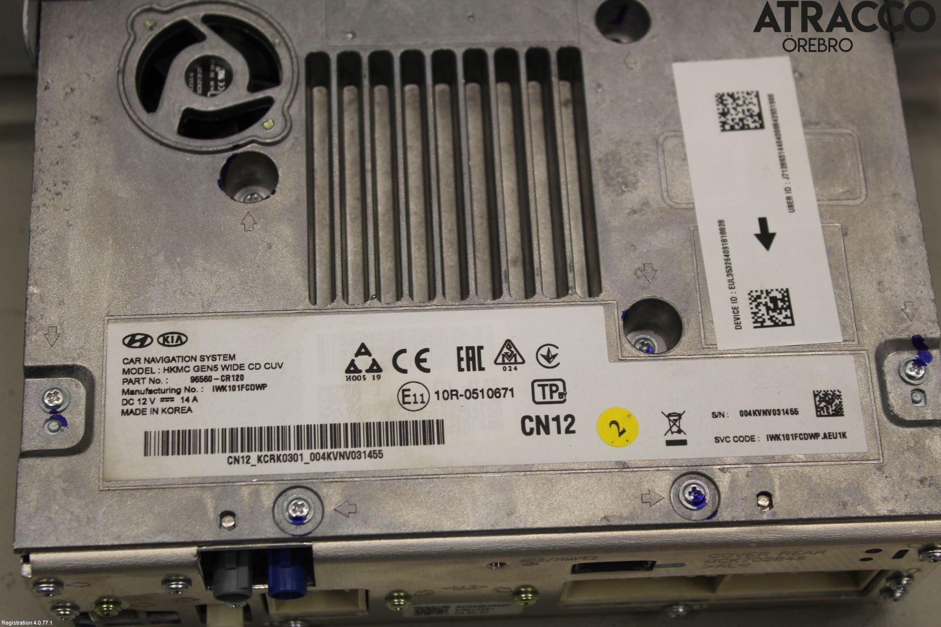 Kia CEED/CEED SW 19- Cd Radio - Multimediapanel