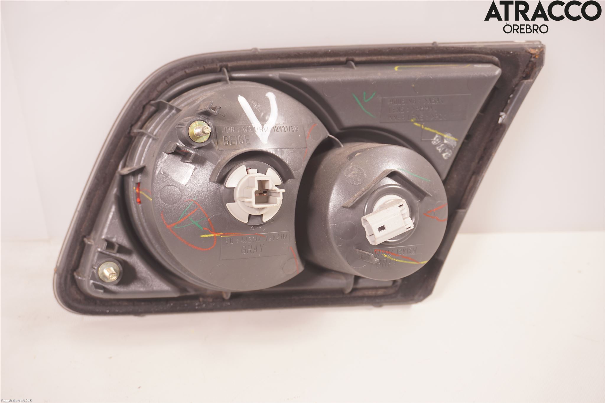 Mazda 6 02-08 Bakljus Lucka Vä