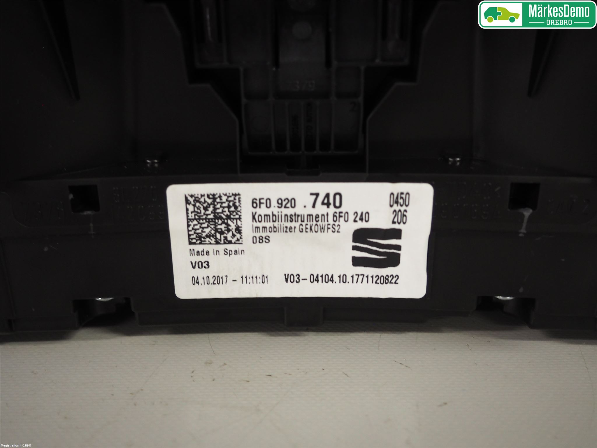 Seat IBIZA V 17-20 Instrument Komb