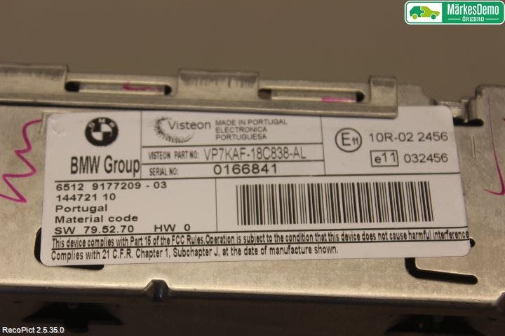 BMW 1 E87/81 5D/3D 03-11 Radio