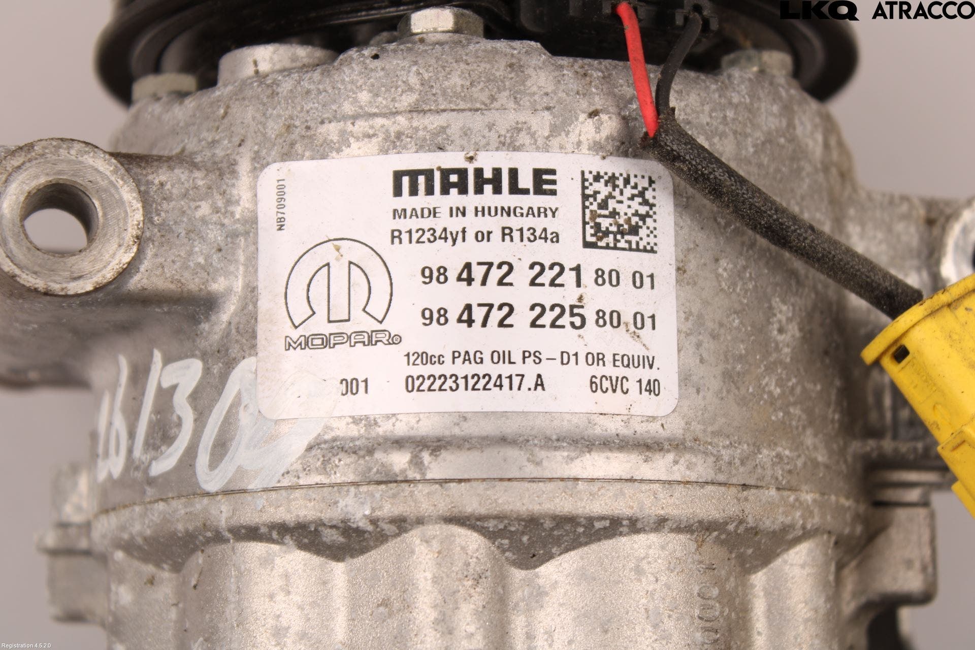 Peugeot 3008 17-24 Ac Kompressor