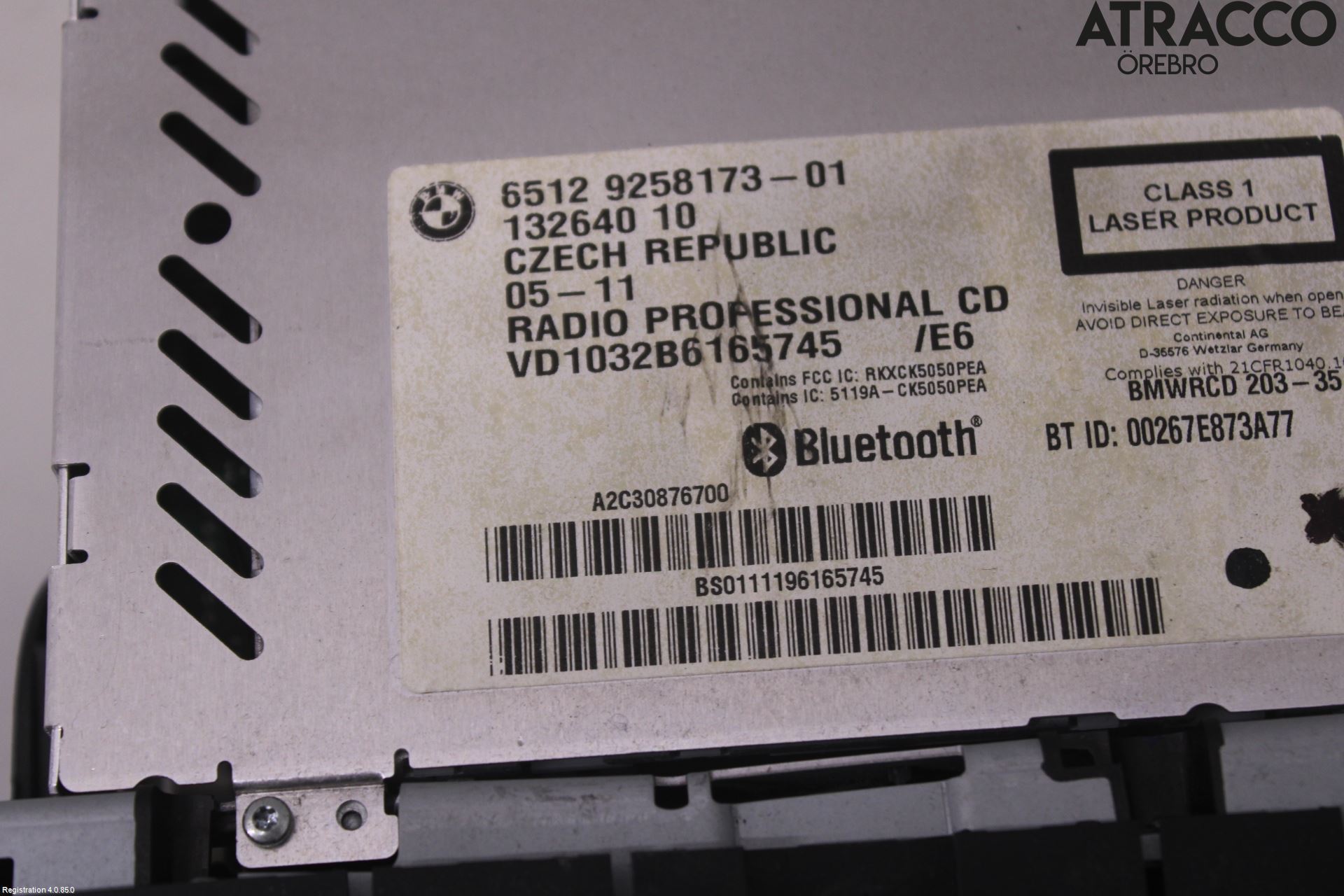 BMW X1 E84 10-15 Cd Radio - Multimediapanel