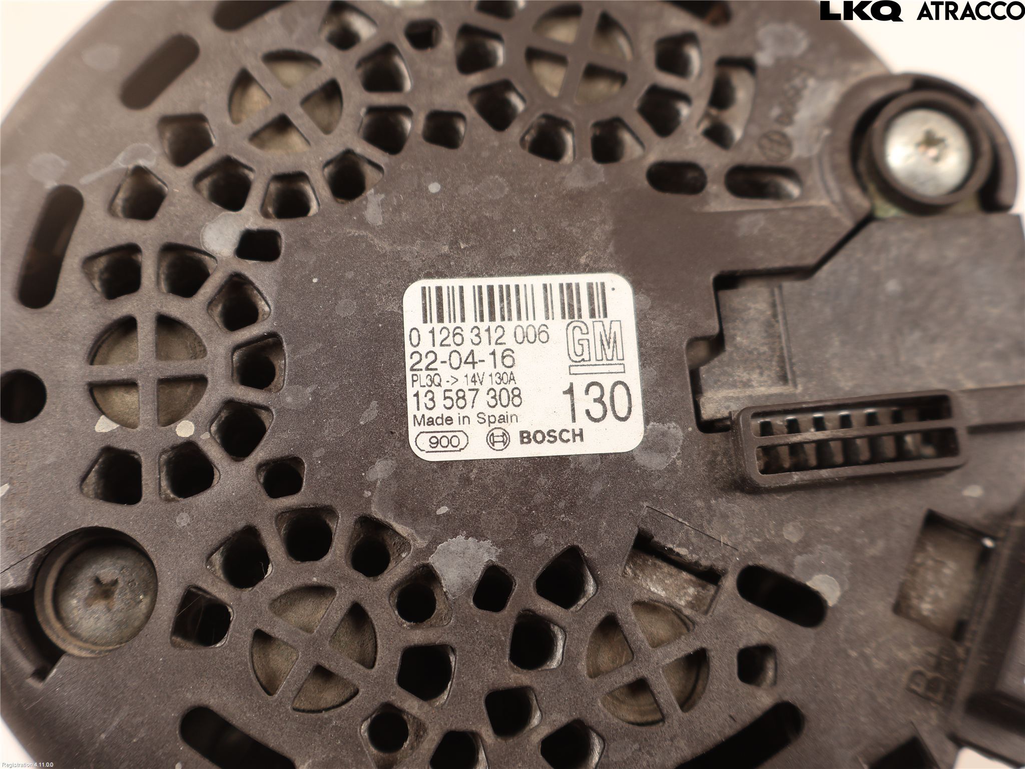 Opel ASTRA K 16-22 Generator