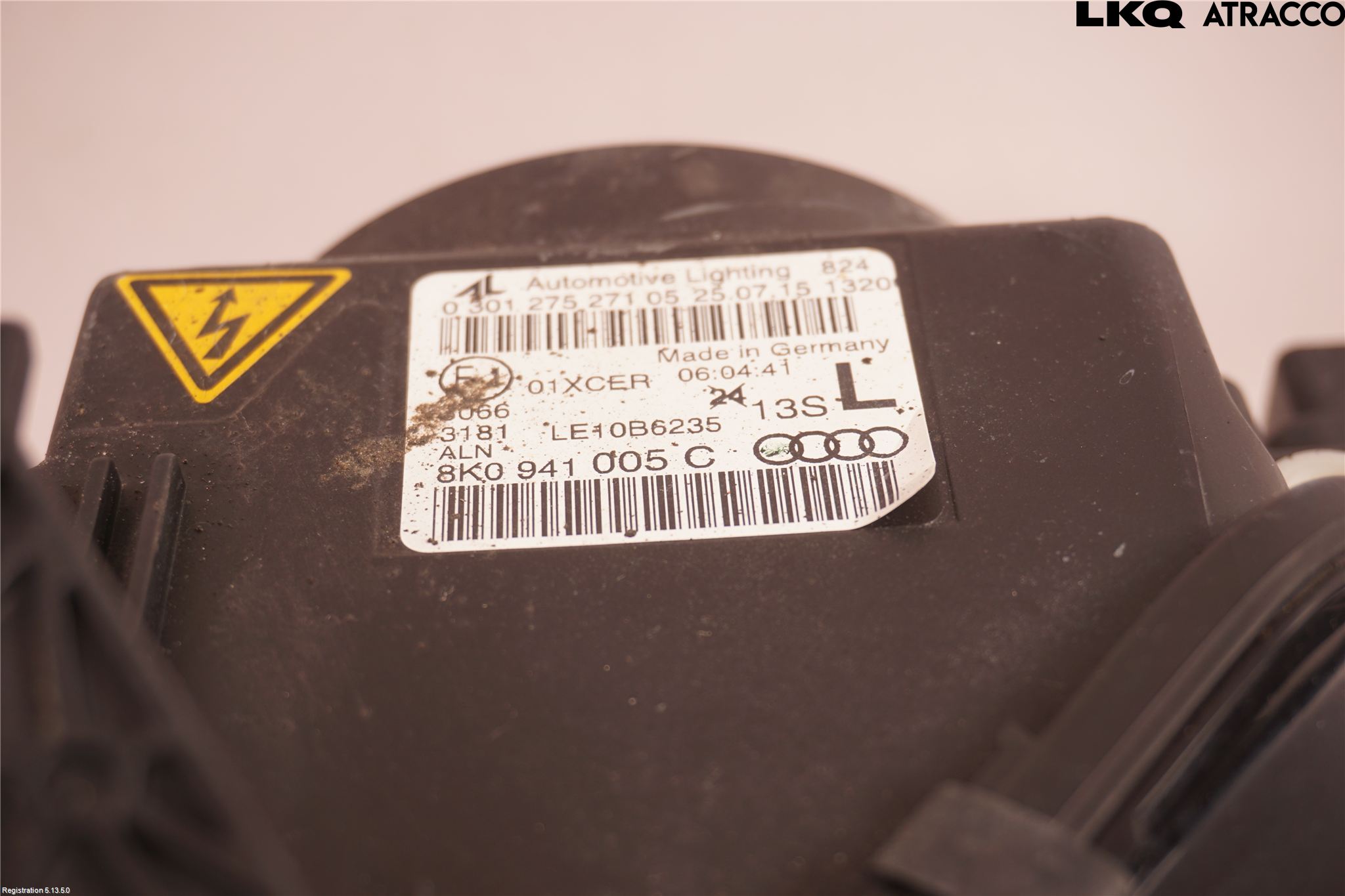 Audi A4 12-15 Strålkastare Vänster