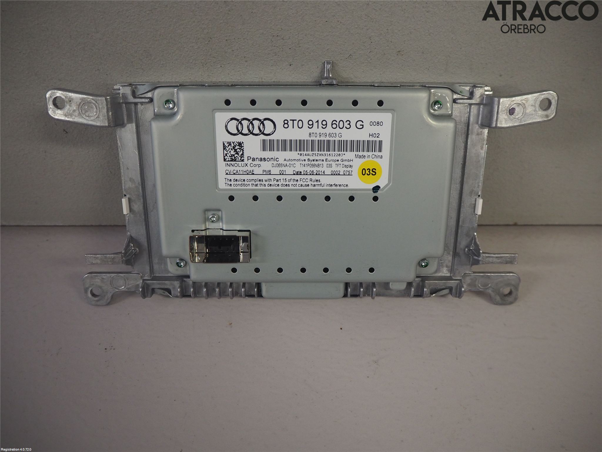 Audi Q5 09-16 Multifunktionsdisplay