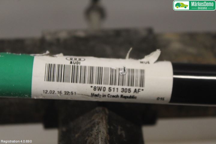 Audi A4/S4 B9 16-19 Krängningshämmare Bak