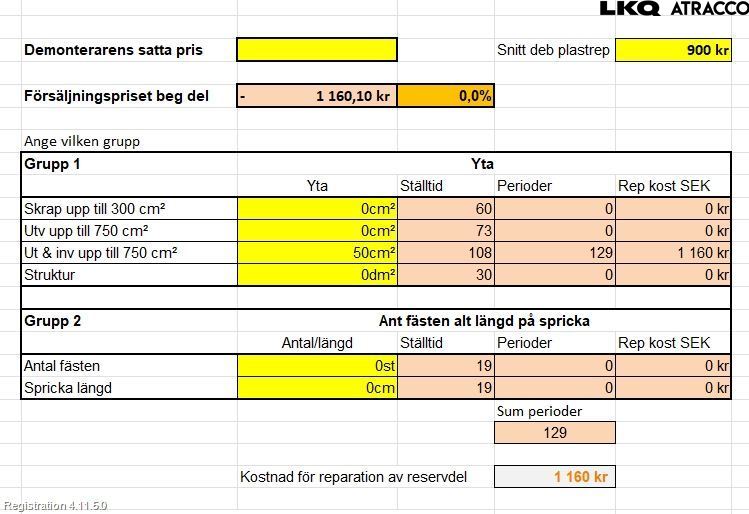 Kia EV3 26->> Stötfångardel Bak Hö