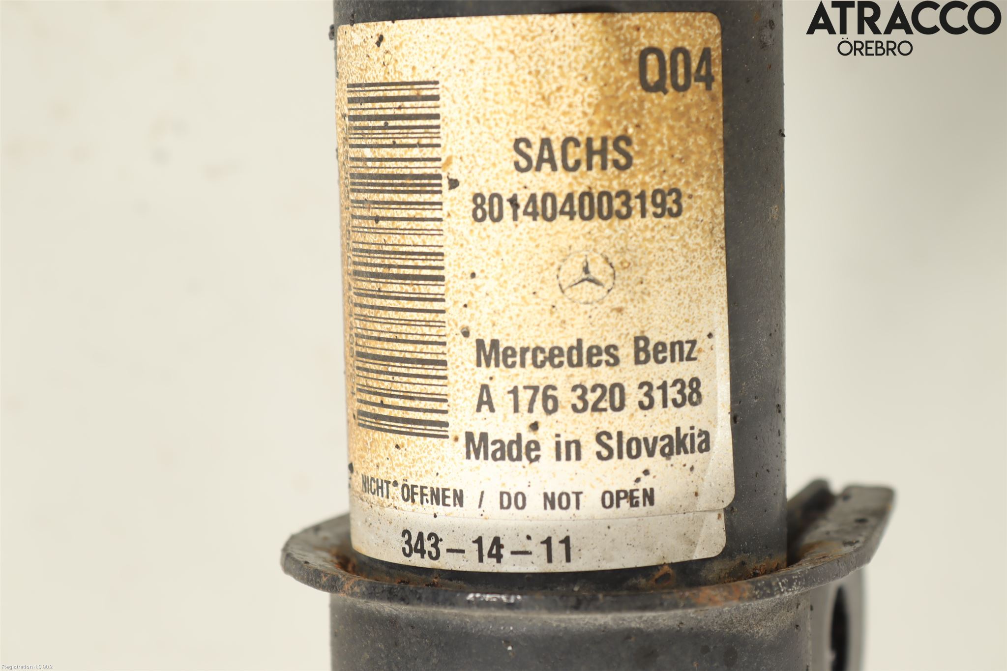 Mercedes-Benz MB CLA-KLASS (C117/X117) 13-19 Fjäderben Fram Vänster