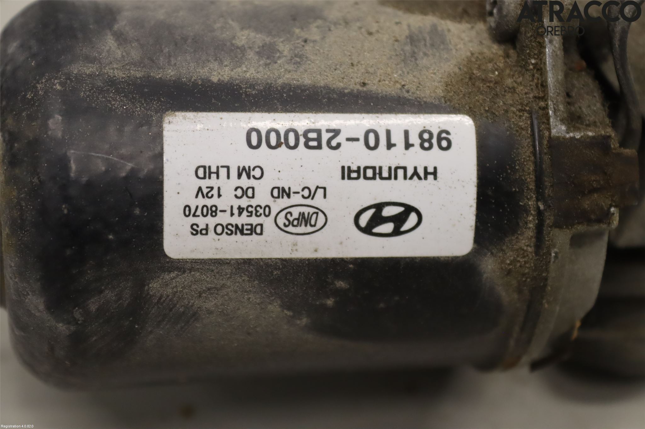 Hyundai SANTA FE  06-12 Torkarmotor Vindruta